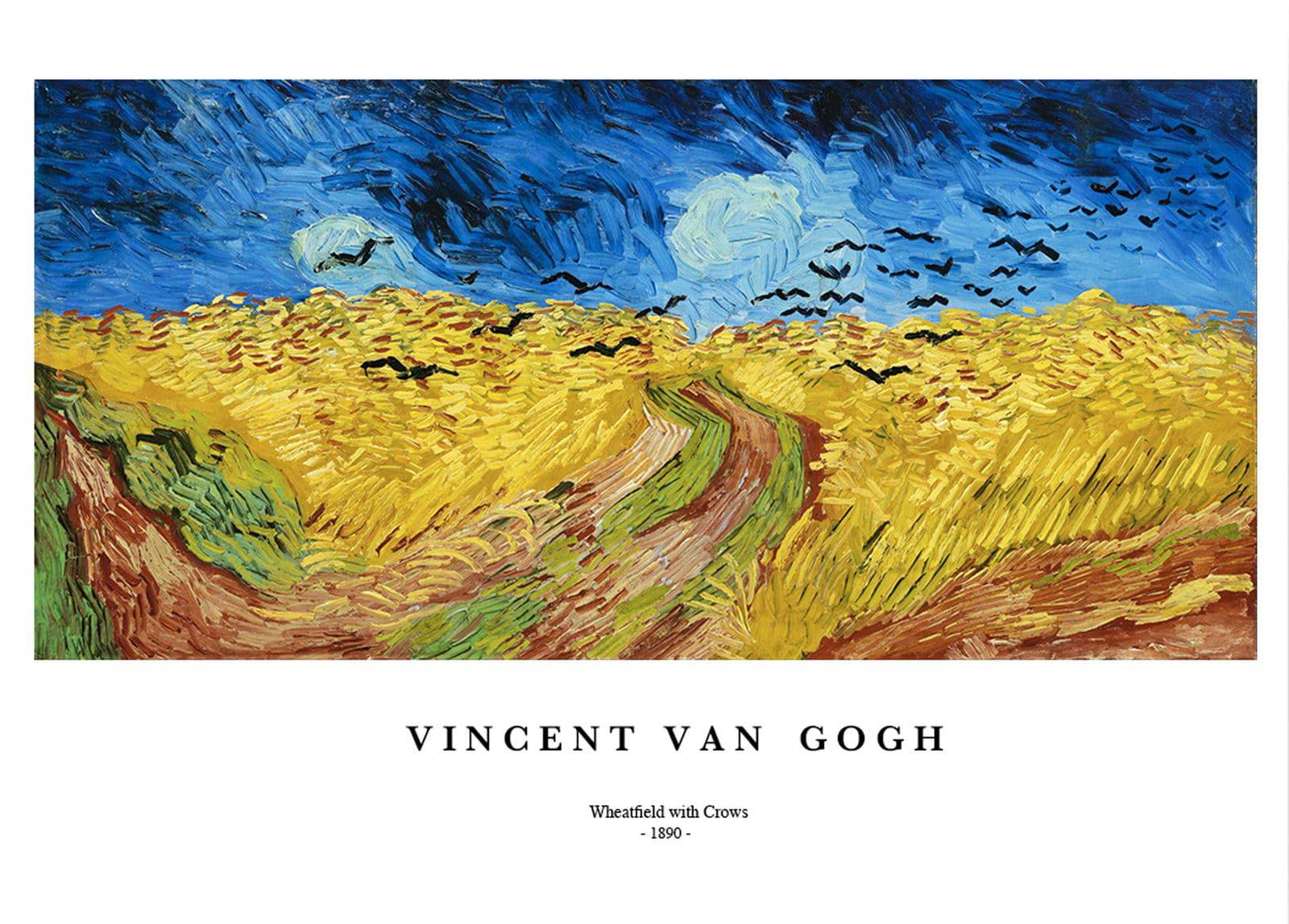 "Vincent Van Gogh - Wheatfield with Crows Poster"