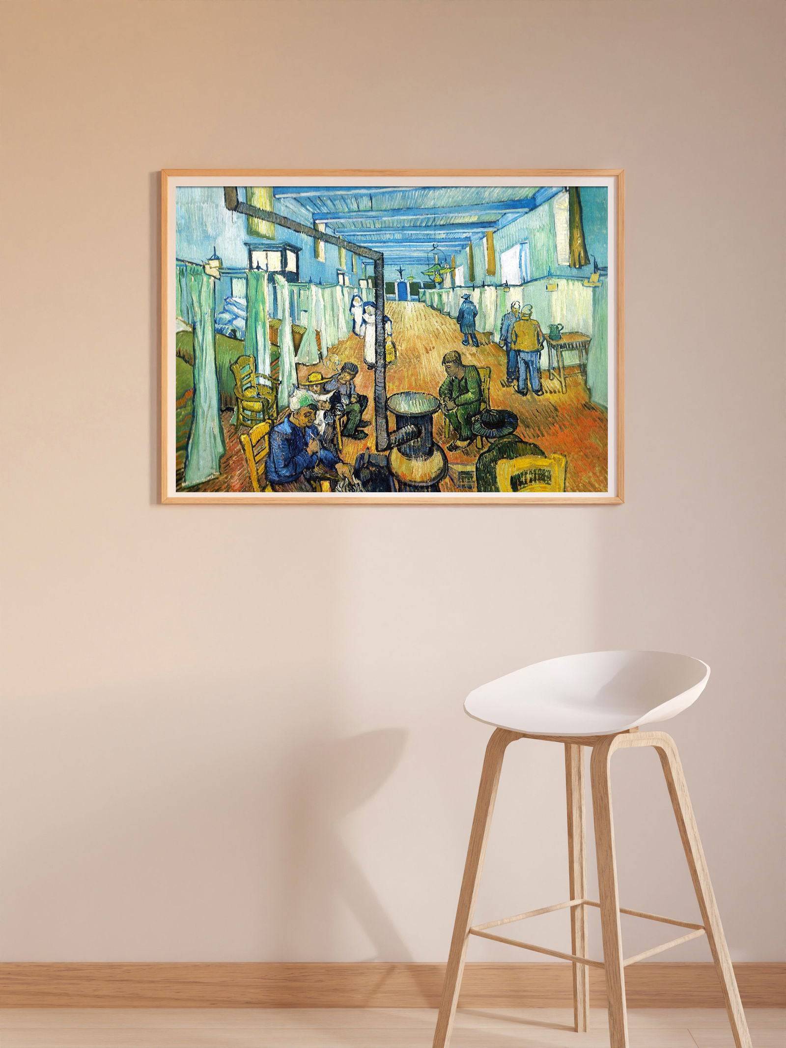 "Vincent Van Gogh - Ward in the Hospital in Arles"