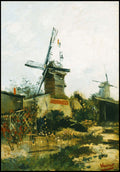 "Vincent Van Gogh - Le Moulin de Blute-Fin"