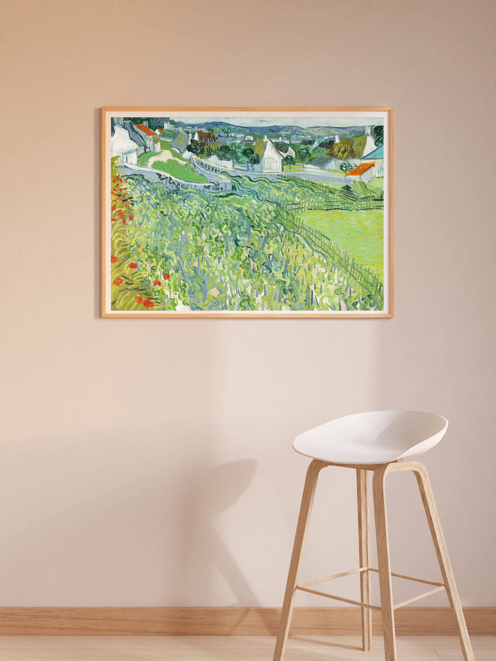 "Vincent Van Gogh - Vineyards at Auvers"