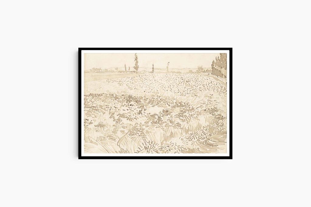 "Vincent Van Gogh - Wheat Field"