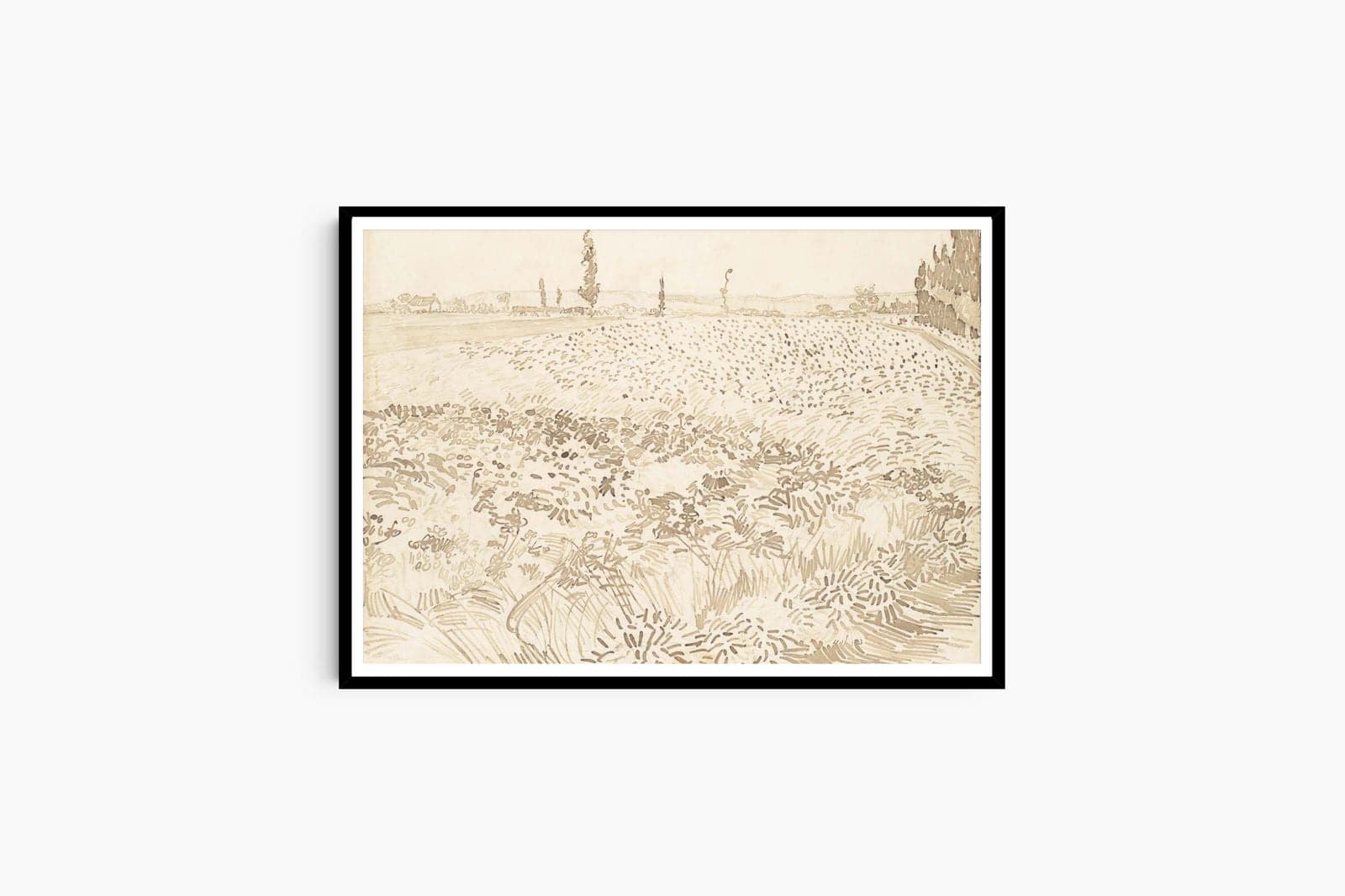 "Vincent Van Gogh - Wheat Field"