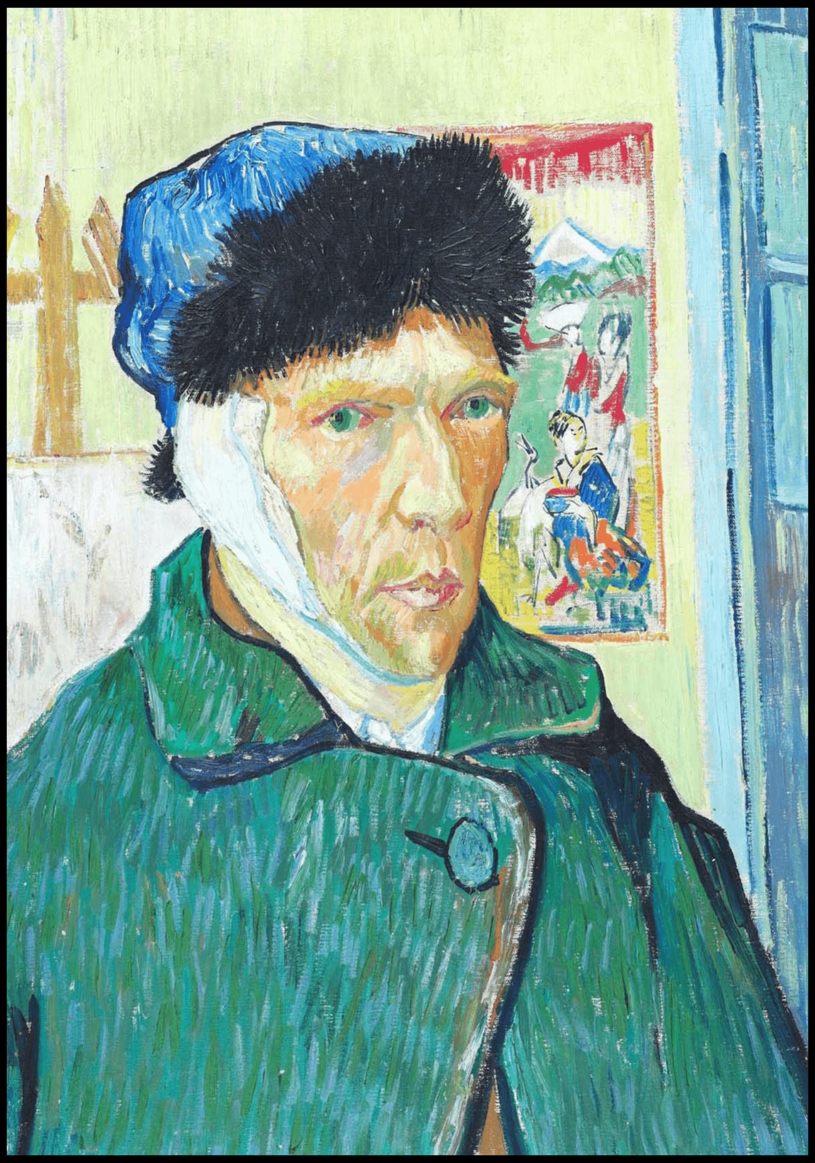 "Vincent Van Gogh - Self-Portrait with Bandaged Ear"