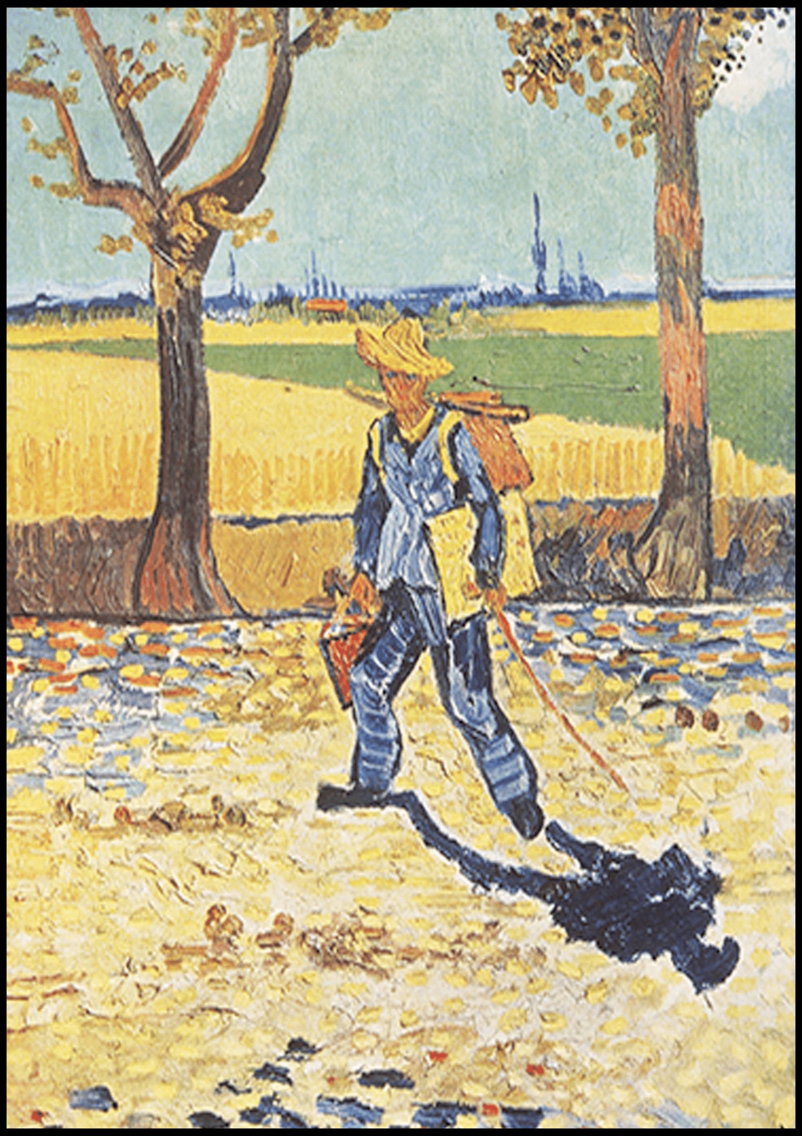 "Vincent Van Gogh - The Painter on His Way to Work"