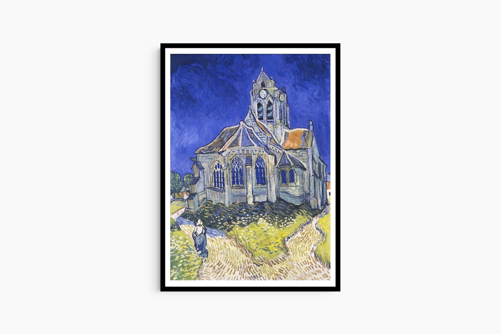 "Vincent Van Gogh - The Church at Auvers"