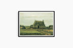 "Vincent Van Gogh - Farm with Stacks of Peat"