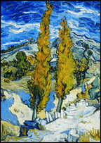 "Vincent Van Gogh - The Poplars at Saint-Rémy"