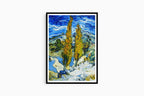 "Vincent Van Gogh - The Poplars at Saint-Rémy"