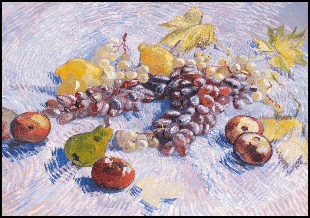 "Vincent Van Gogh - Apples, Pears, Lemons and Grapes"