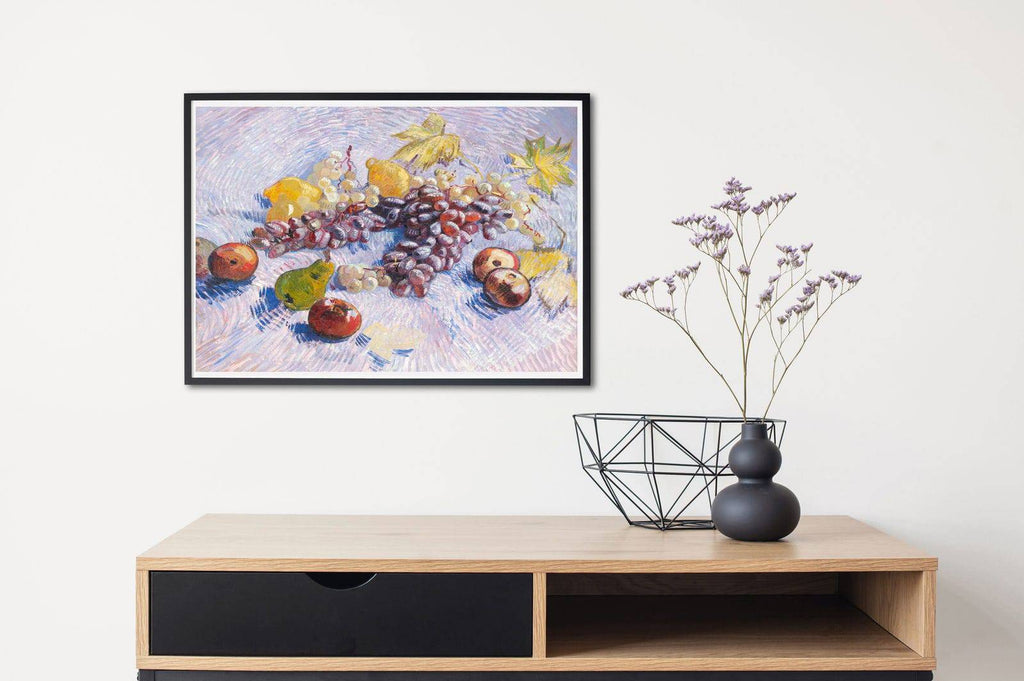 "Vincent Van Gogh - Apples, Pears, Lemons and Grapes"