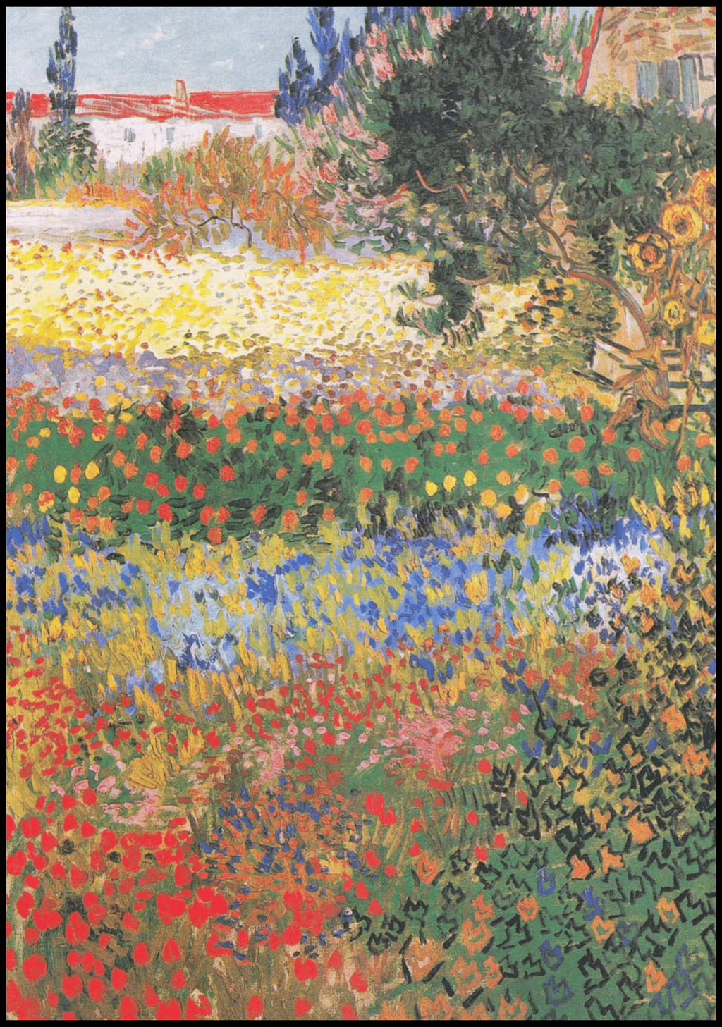"Vincent Van Gogh - Flowering Garden"