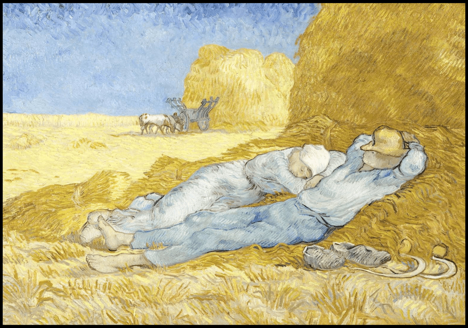 "Vincent Van Gogh - The Siesta"