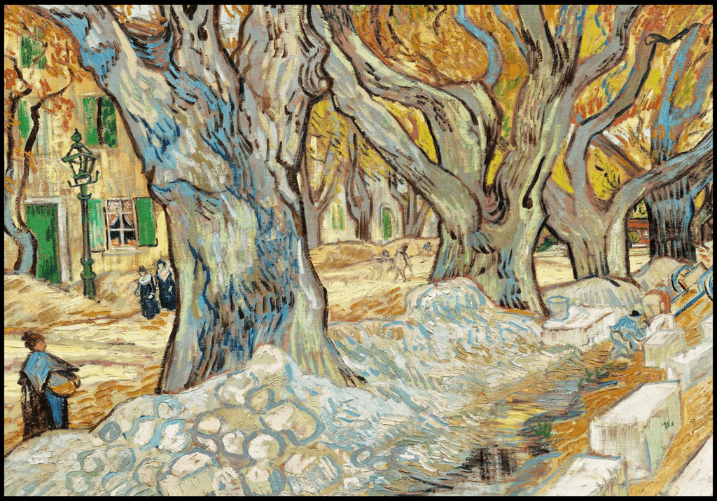 "Vincent Van Gogh - The Large Plane Trees"