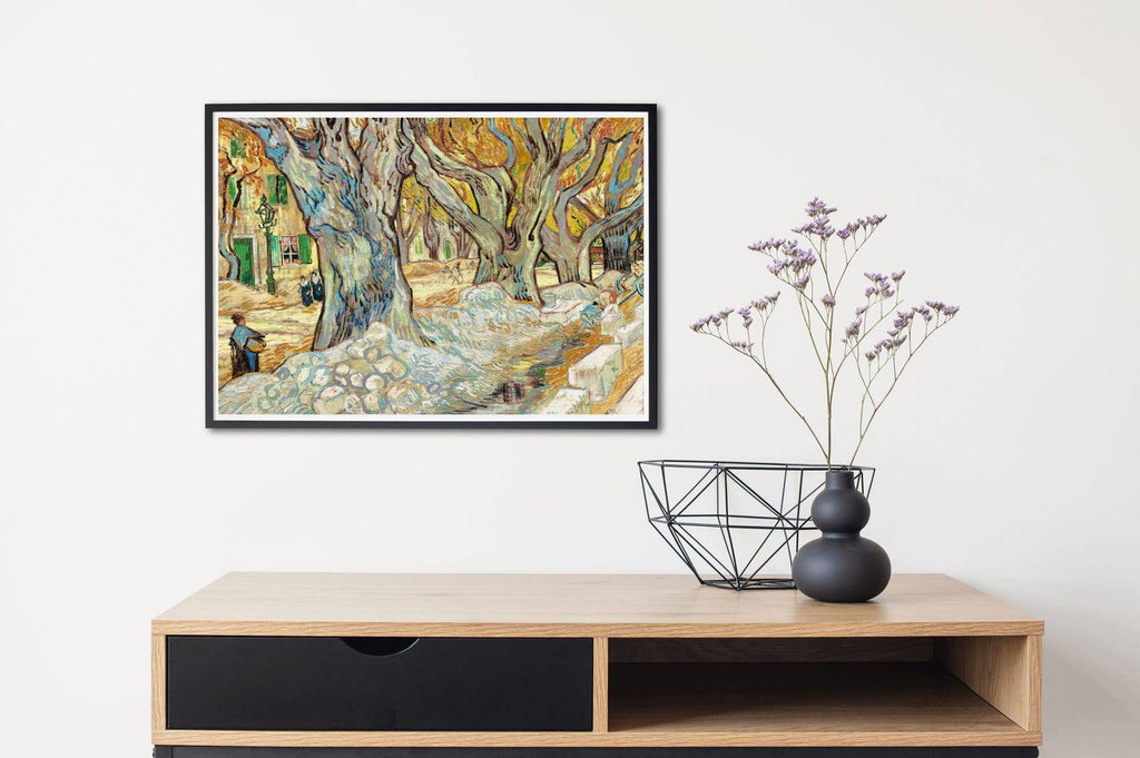 "Vincent Van Gogh - The Large Plane Trees"