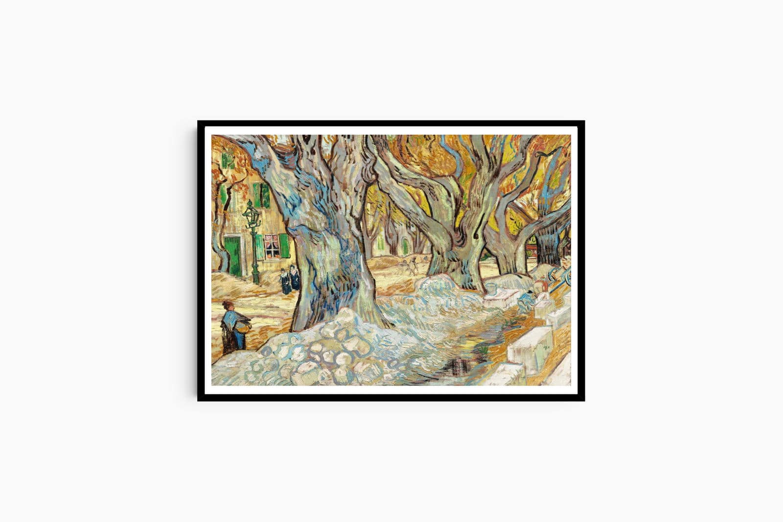 "Vincent Van Gogh - The Large Plane Trees"
