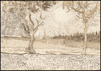 "Vincent Van Gogh - The Road to Tarascon"