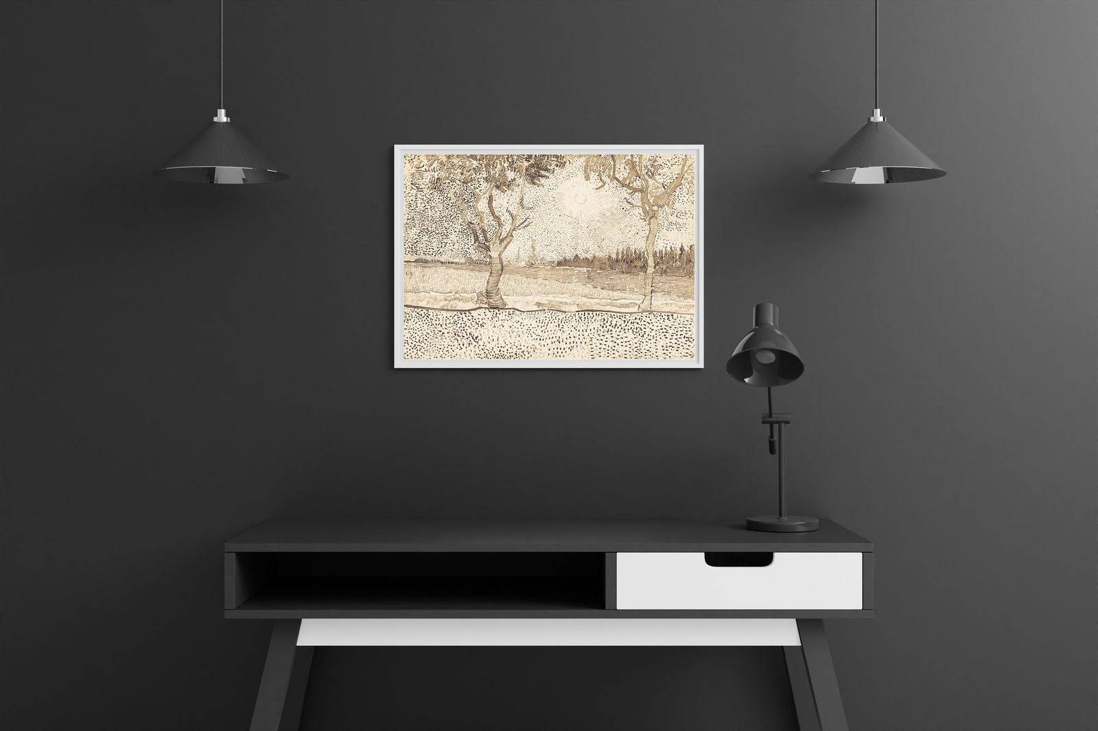 "Vincent Van Gogh - The Road to Tarascon"