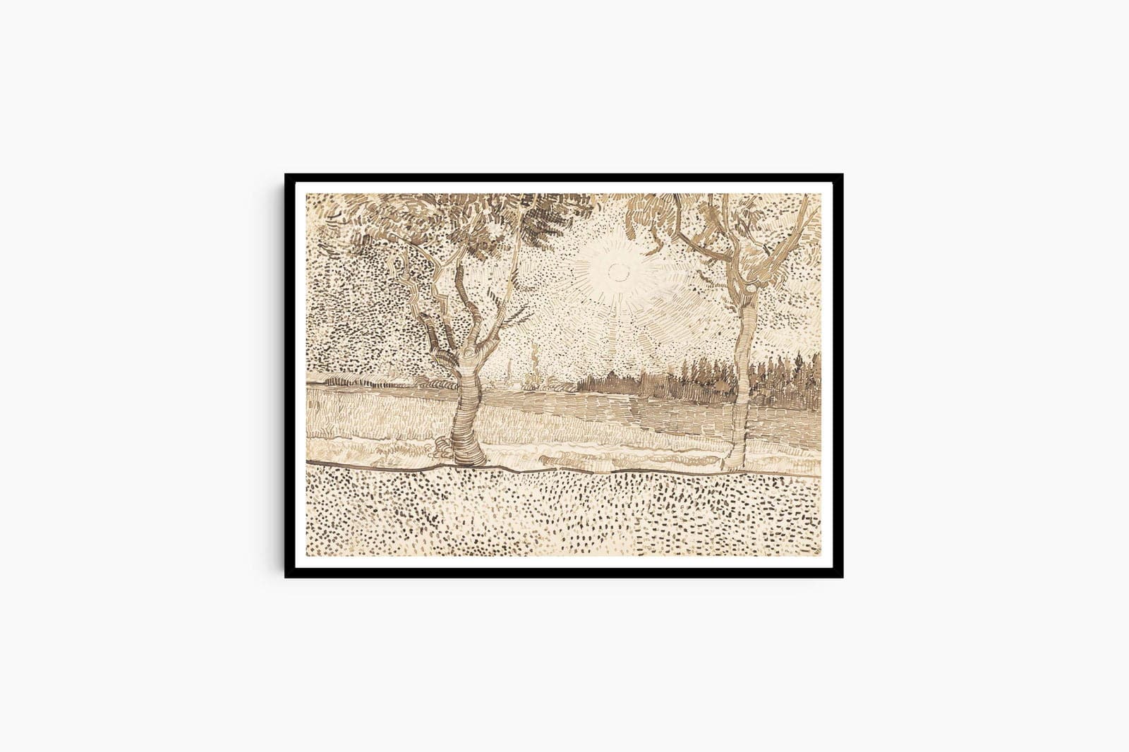 "Vincent Van Gogh - The Road to Tarascon"