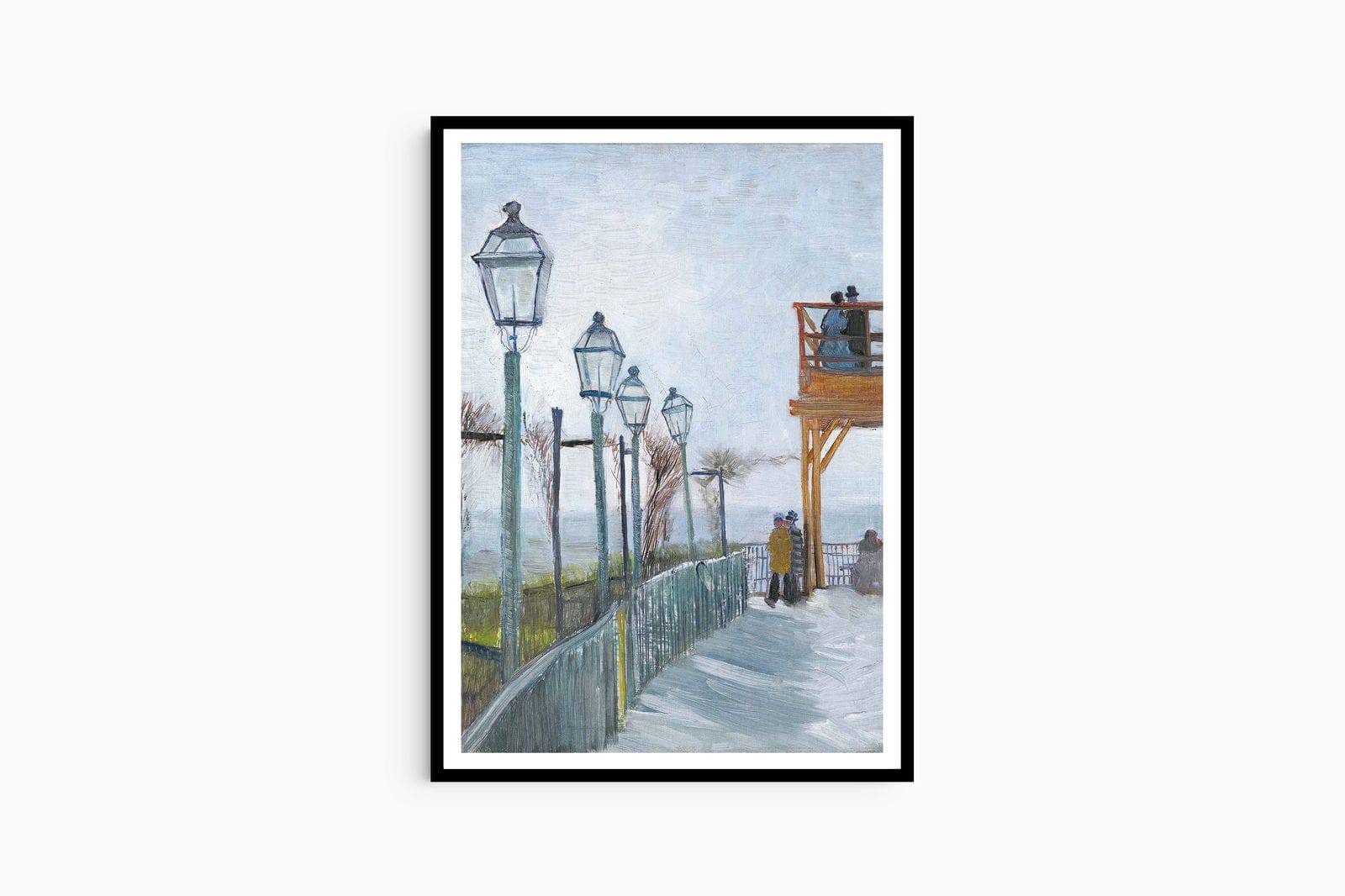 "Vincent Van Gogh - Terrace and Observation"