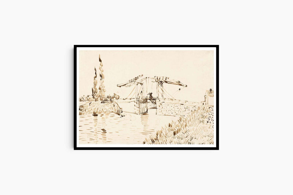 "Vincent Van Gogh - The Langlois Bridge"