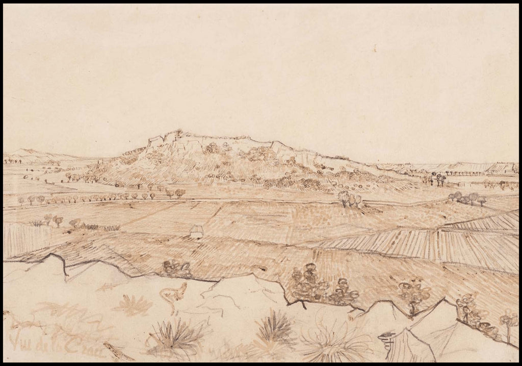 "Vincent Van Gogh - The Plain of La Crau"