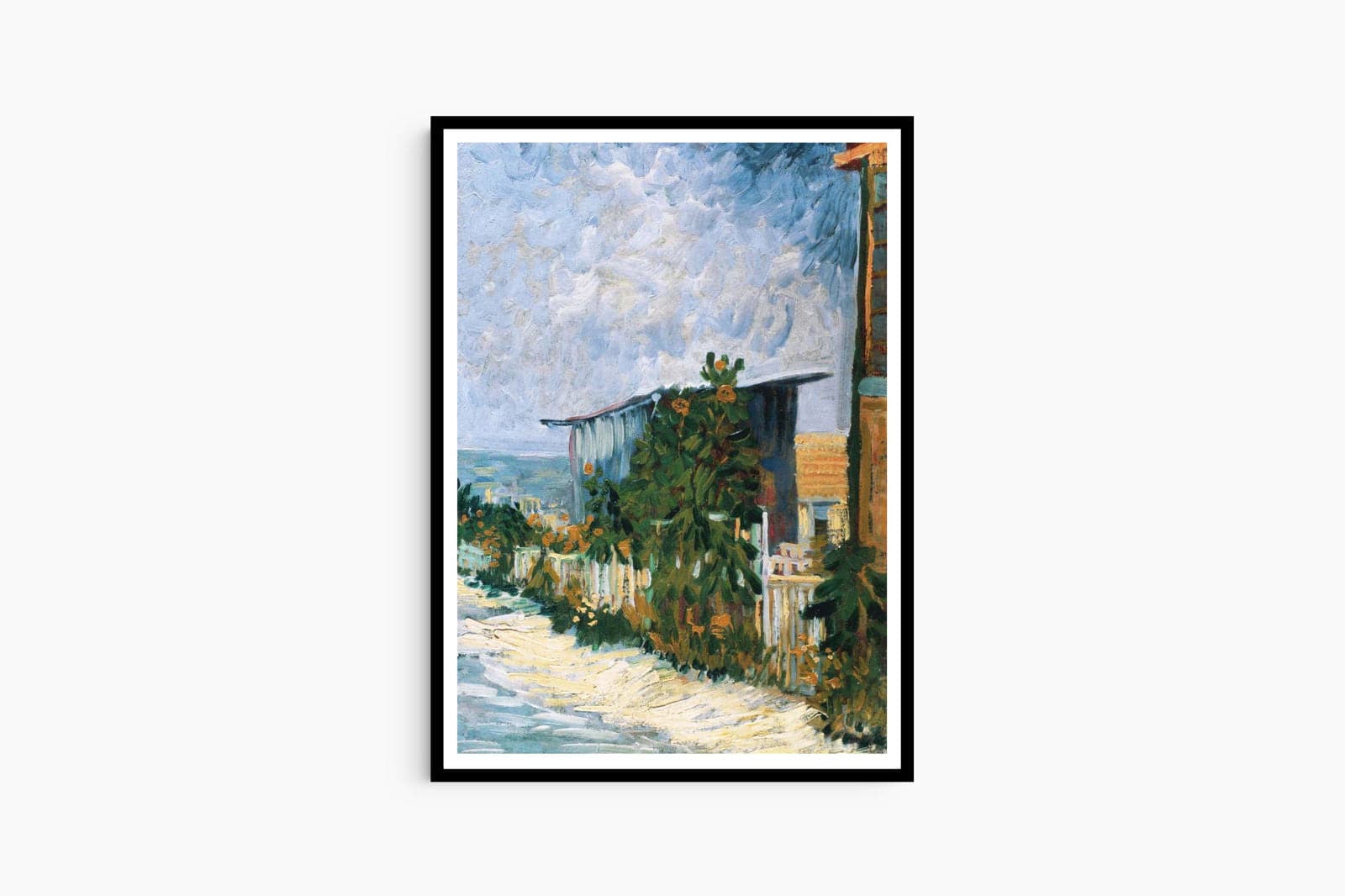 "Shelter on Montmartre - Vincent Van Gogh"