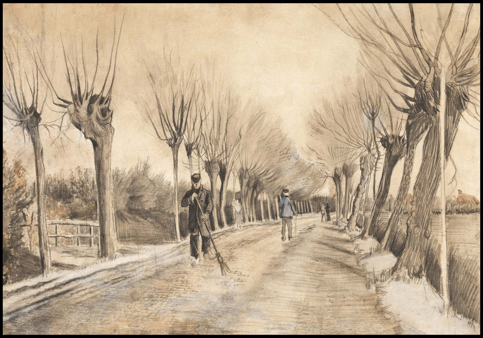 "Vincent Van Gogh - Road in Etten"