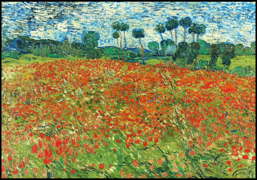 "Vincent Van Gogh - Poppy Field"