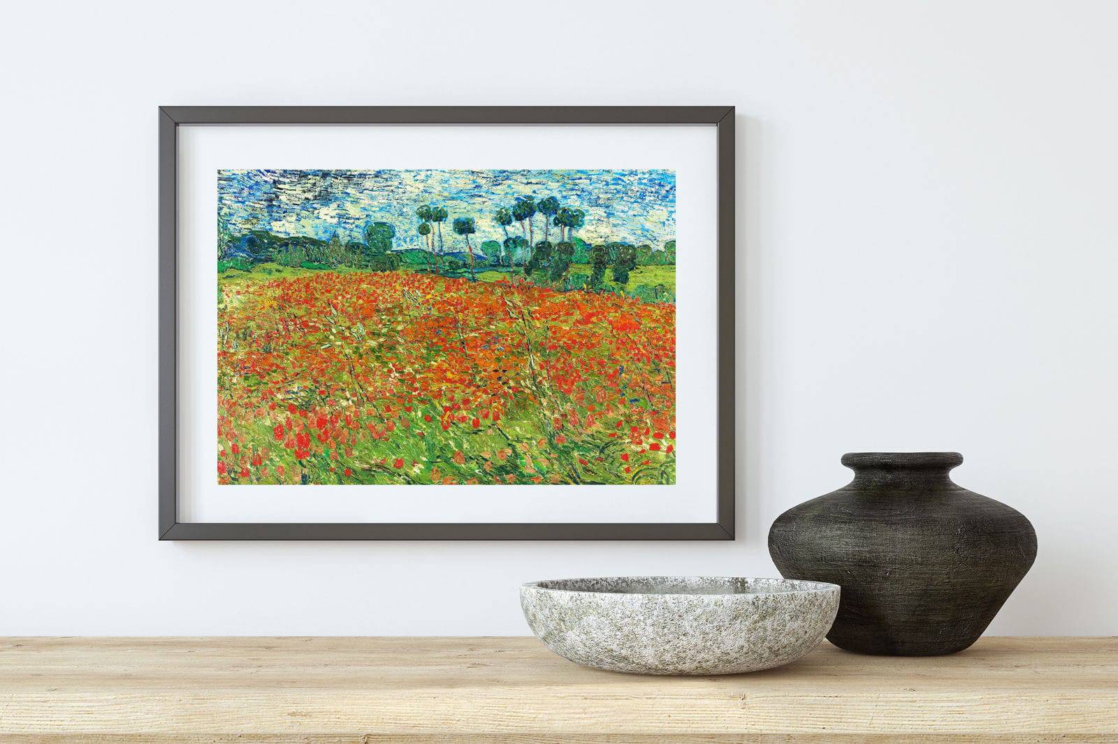"Vincent Van Gogh - Poppy Field"