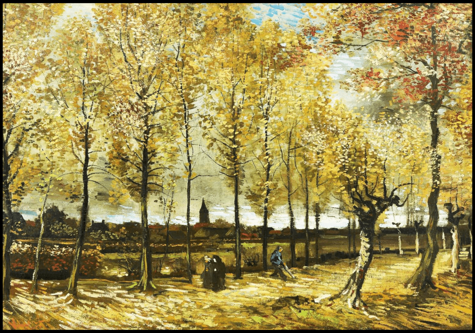 "Vincent Van Gogh - Poplars near Nuenen"