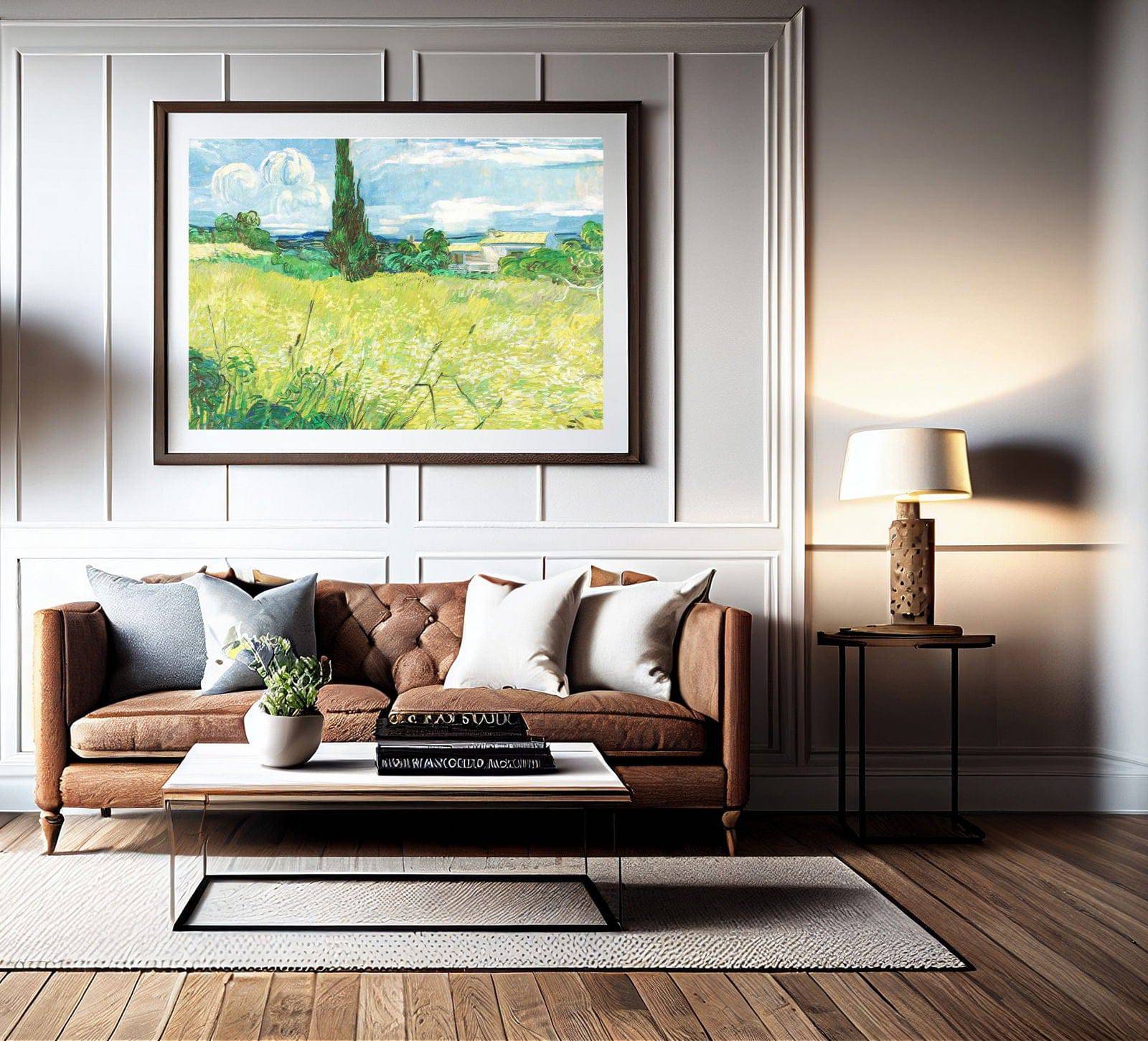 "Vincent Van Gogh - Green Field"