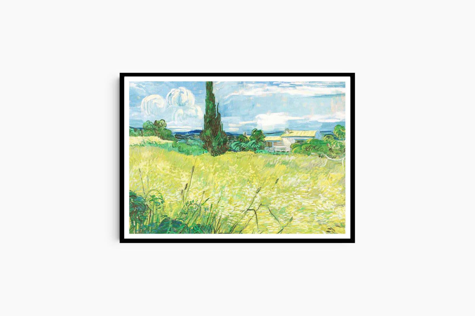 "Vincent Van Gogh - Green Field"