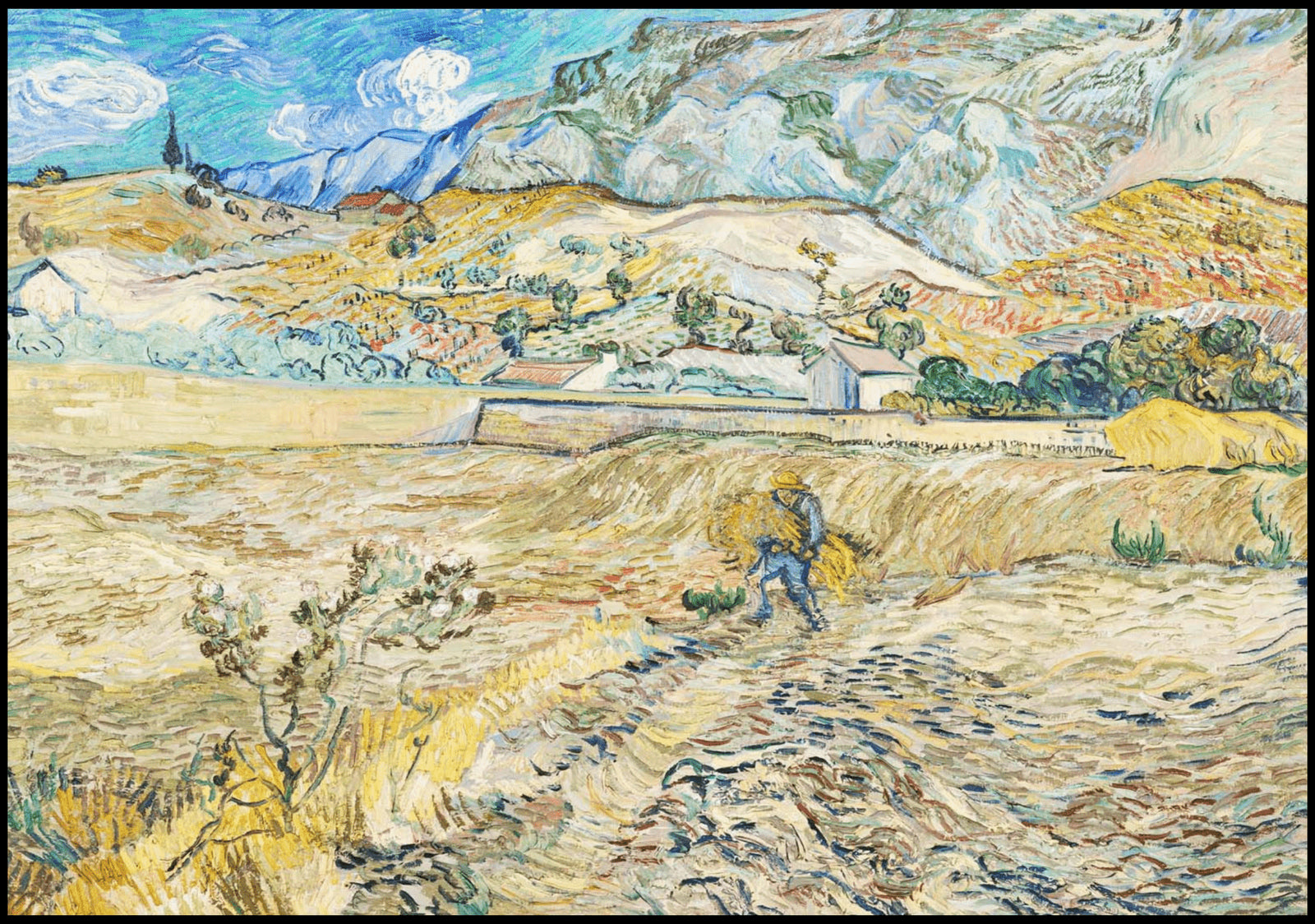"Vincent Van Gogh - Landscape at Saint-Rémy"