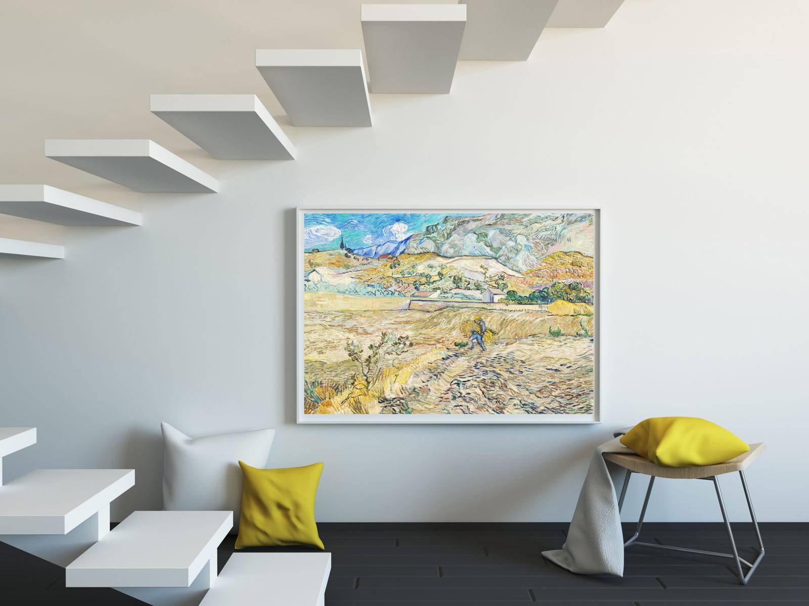 "Vincent Van Gogh - Landscape at Saint-Rémy"