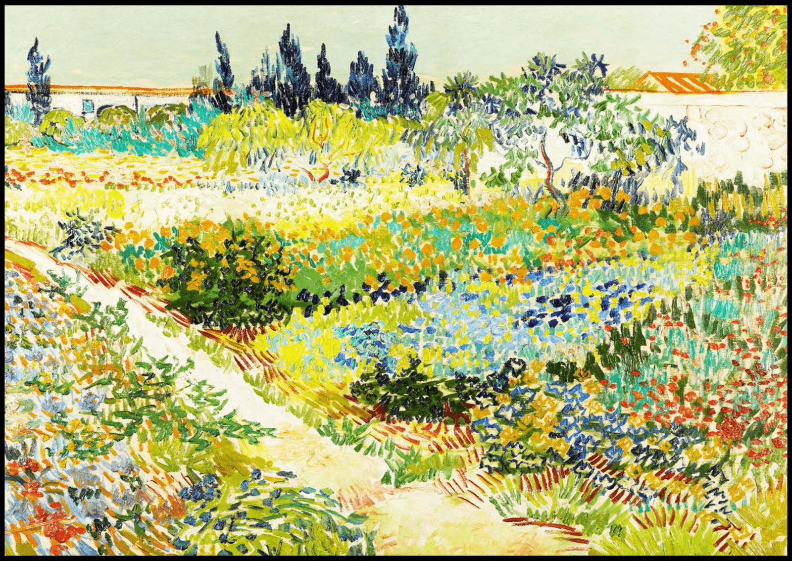 "Vincent Van Gogh - Garden at Arles"