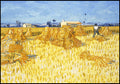 "Vincent Van Gogh - Corn Harvest in Provence"