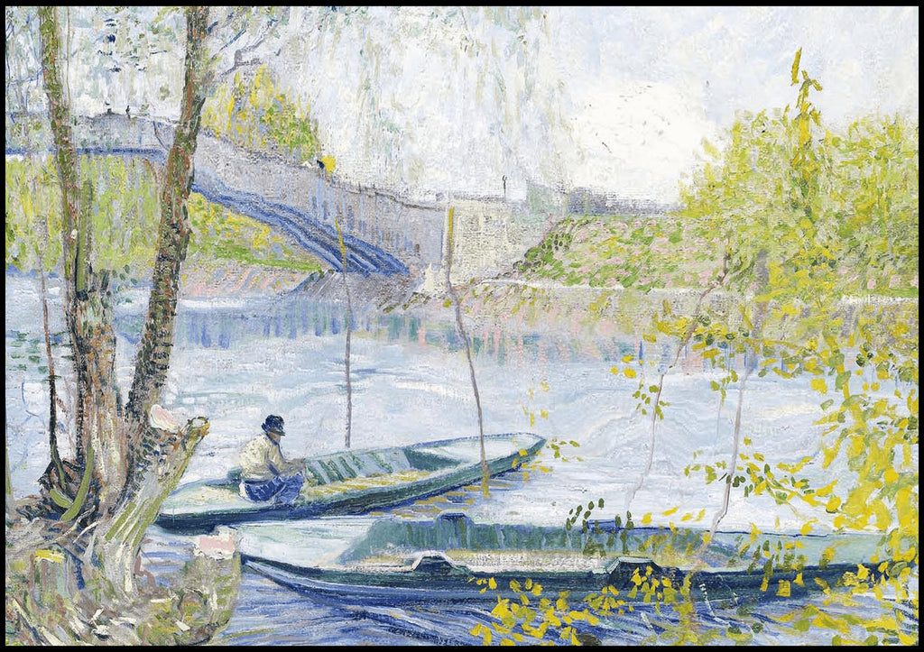 "Vincent Van Gogh - Fishing in Spring"