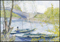 "Vincent Van Gogh - Fishing in Spring"