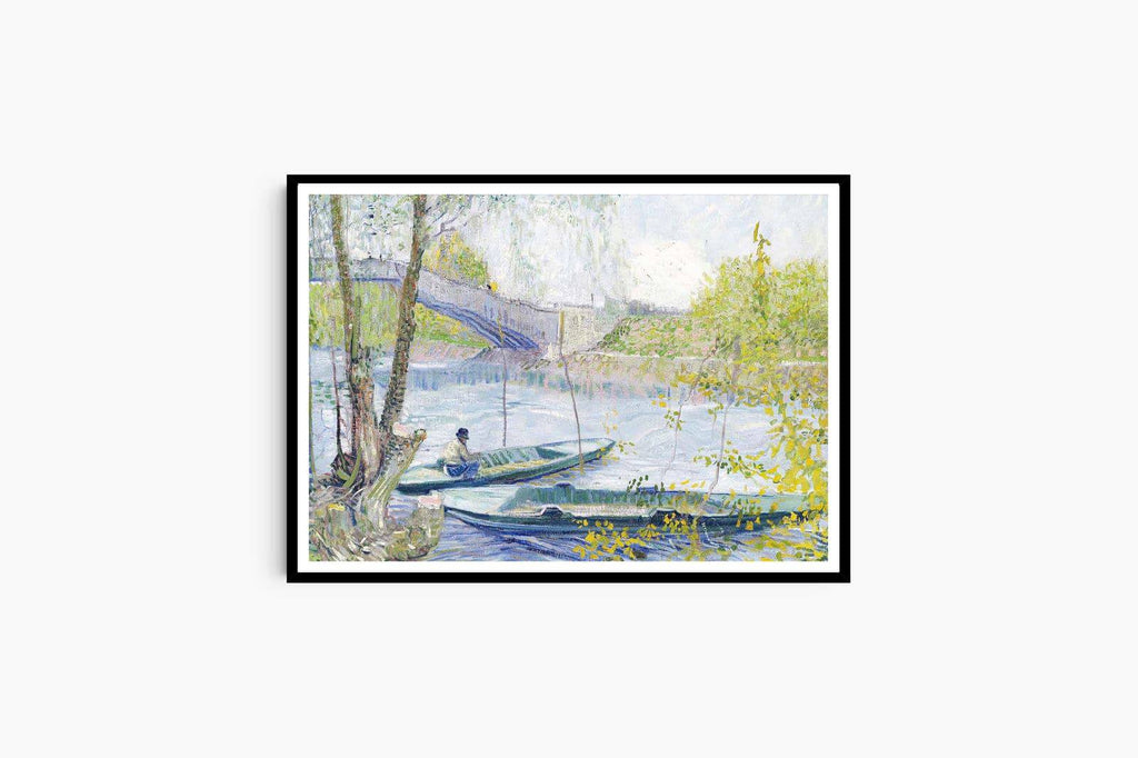 "Vincent Van Gogh - Fishing in Spring"