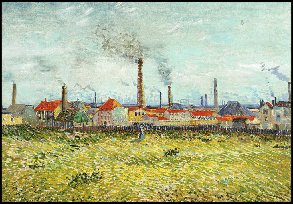 "Vincent Van Gogh - Factories at Clichy"