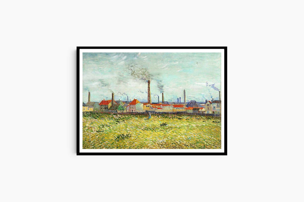 "Vincent Van Gogh - Factories at Clichy"