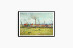"Vincent Van Gogh - Factories at Clichy"