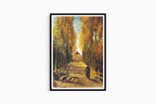 "Vincent Van Gogh - Avenue of Polars in Autumn"