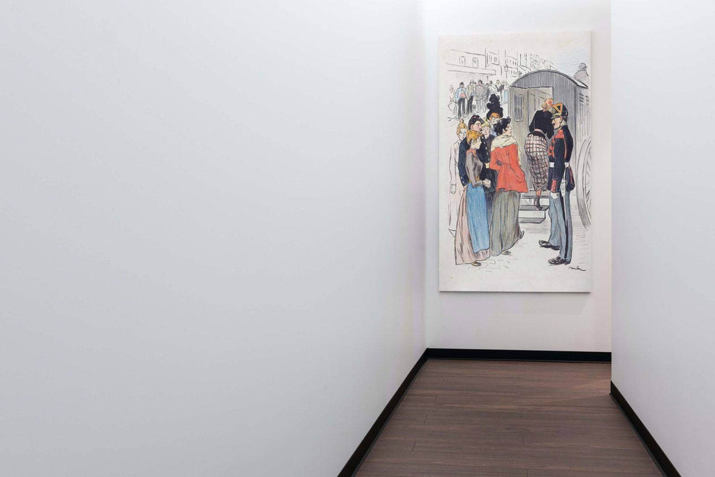 "Théophile Alexandre Steinlen - La Rafle Poster - Hakyarts"