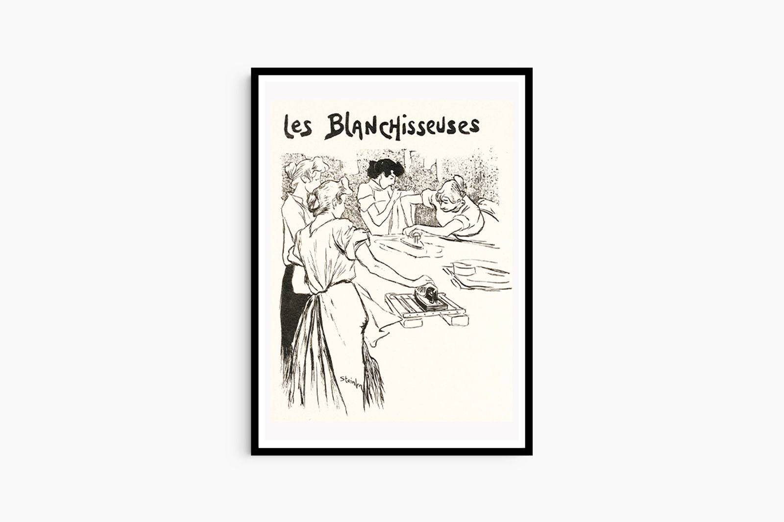 "Théophile Alexandre Steinlen - Les Blanchisseuses Poster - Hakyarts"