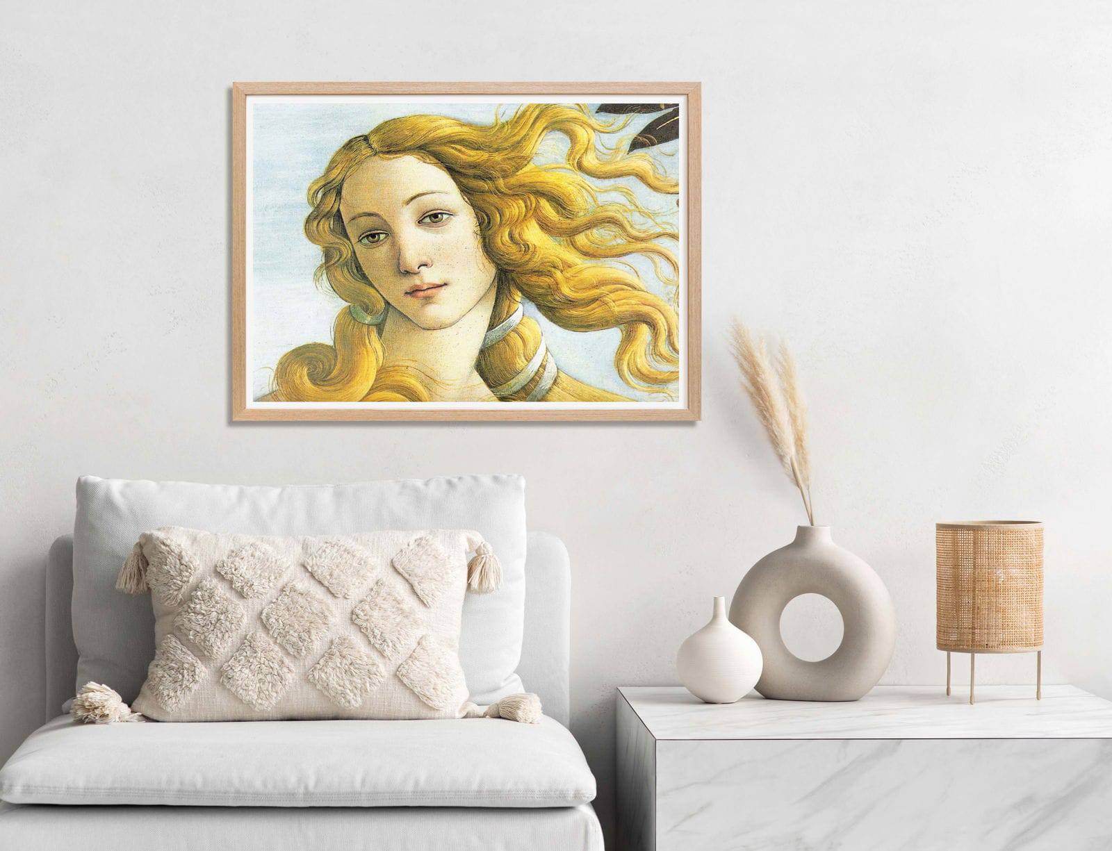 "Sandro Botticelli - Venus Head - Hakyarts"