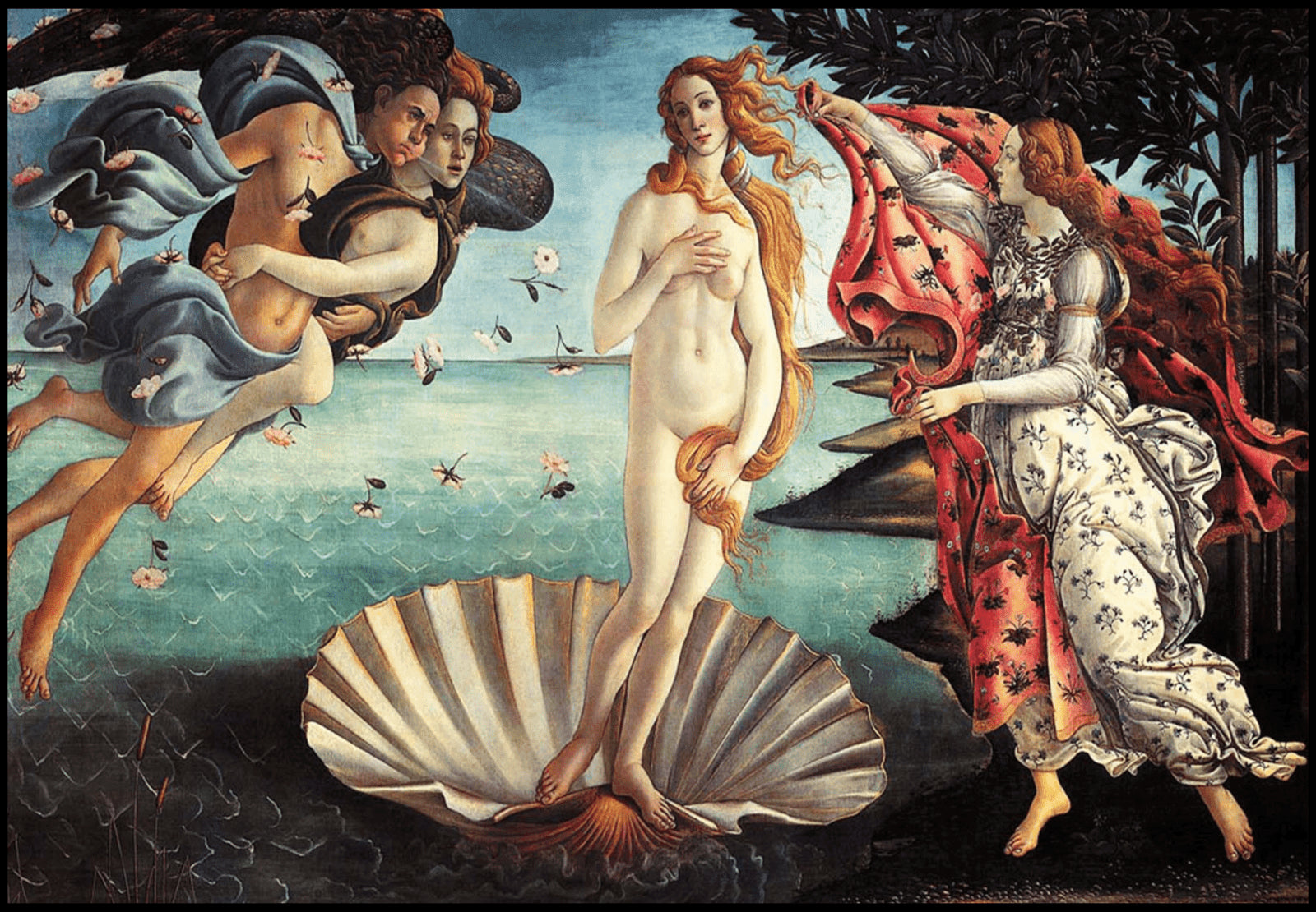 "Sandro Botticelli - Birth of Venus - Hakyarts"