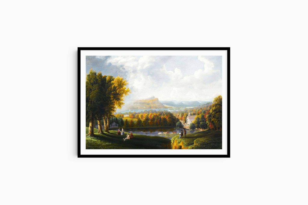 "Robert Havell Jr - View of the Hudson River - Hakyarts"