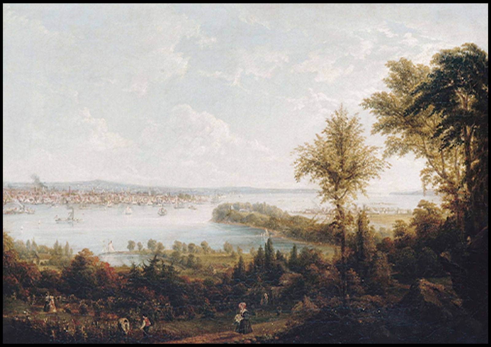 "Robert Havell Jr - View of the Bay - Hakyarts"