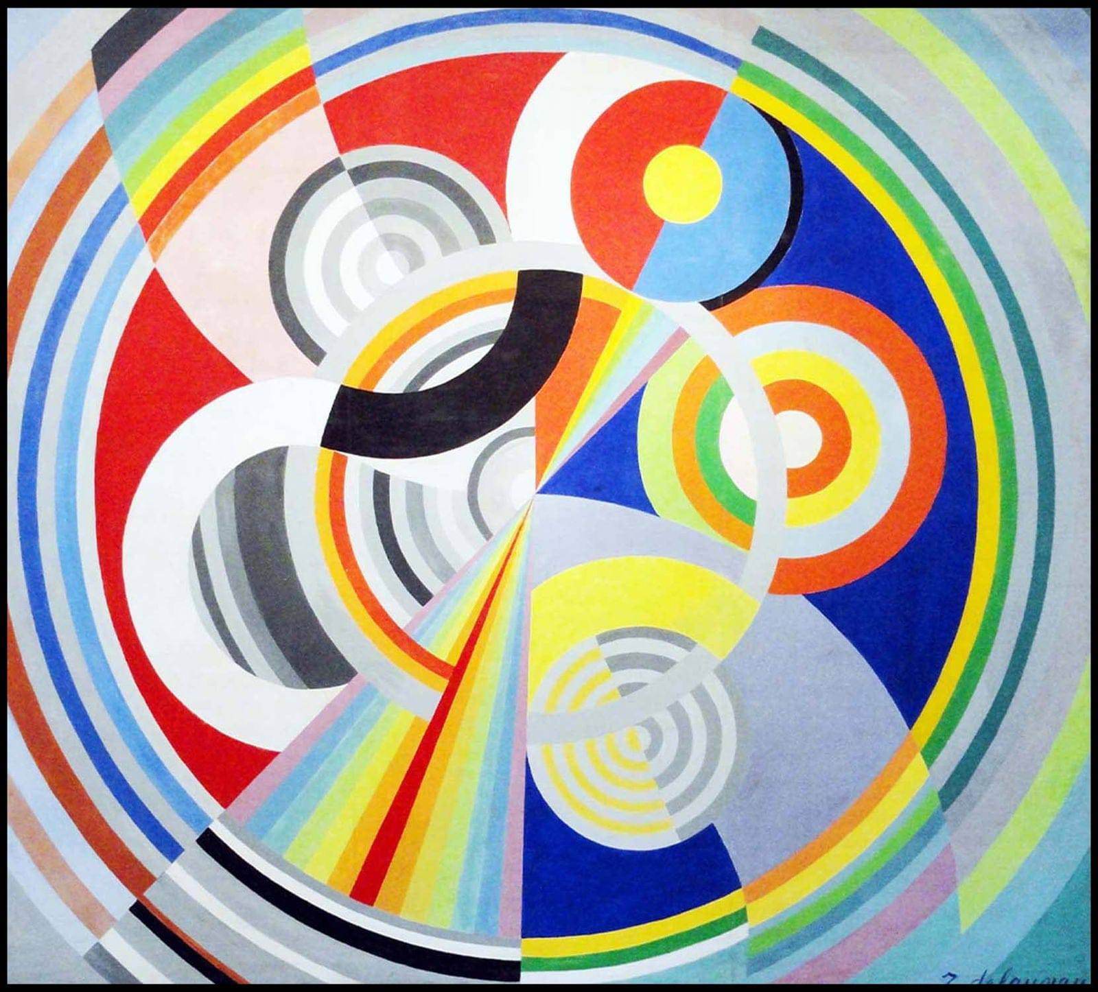 "Robert Delaunay - Rythme n°1 - Hakyarts"